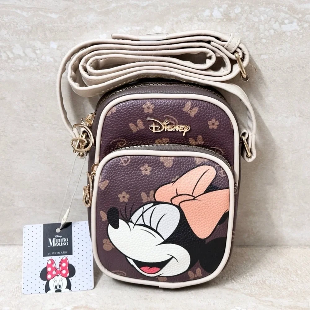 Disney Minnie Mouse Crossbody Bag Cell Phone Holder - Picture 3 of 4